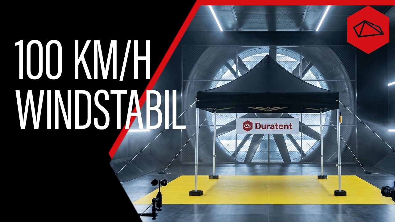 Duratent Hexa50 Windtest