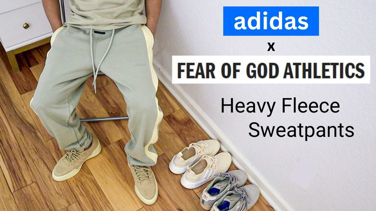 Worth $200??? Adidas x FOG Heavy Fleece Sweatpants Detailed Review, Sizing, Pros and Cons