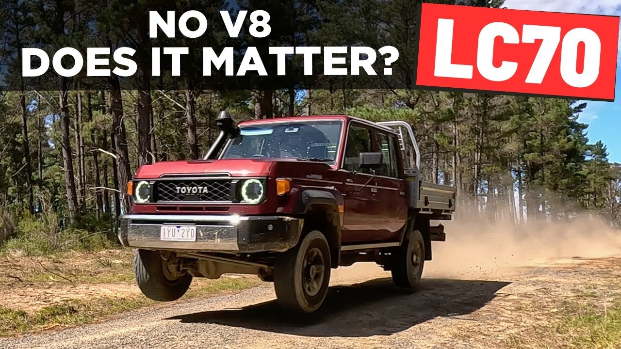 Обзор Toyota LandCruiser 70 серии 2024 с двойной кабиной: разгон от 0 до 100 миль и тест-драйв от первого лица