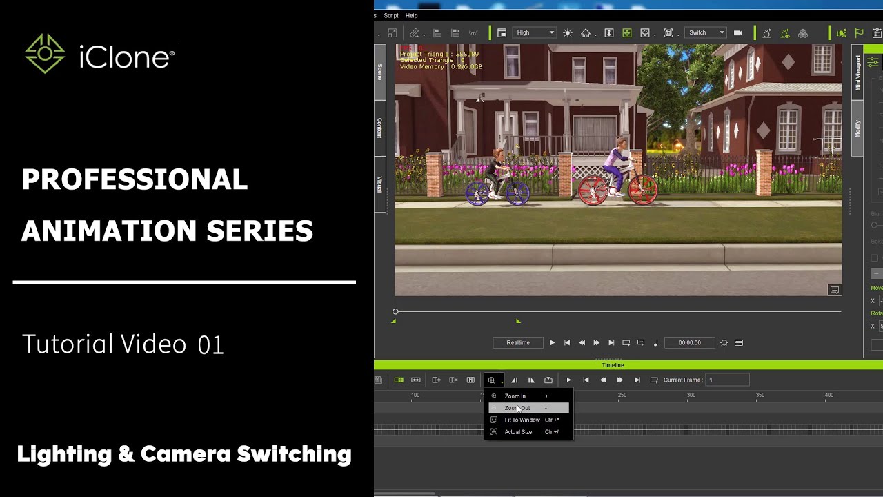 Mastering iClone: Advanced Lighting and Seamless Camera Switching Tutorial