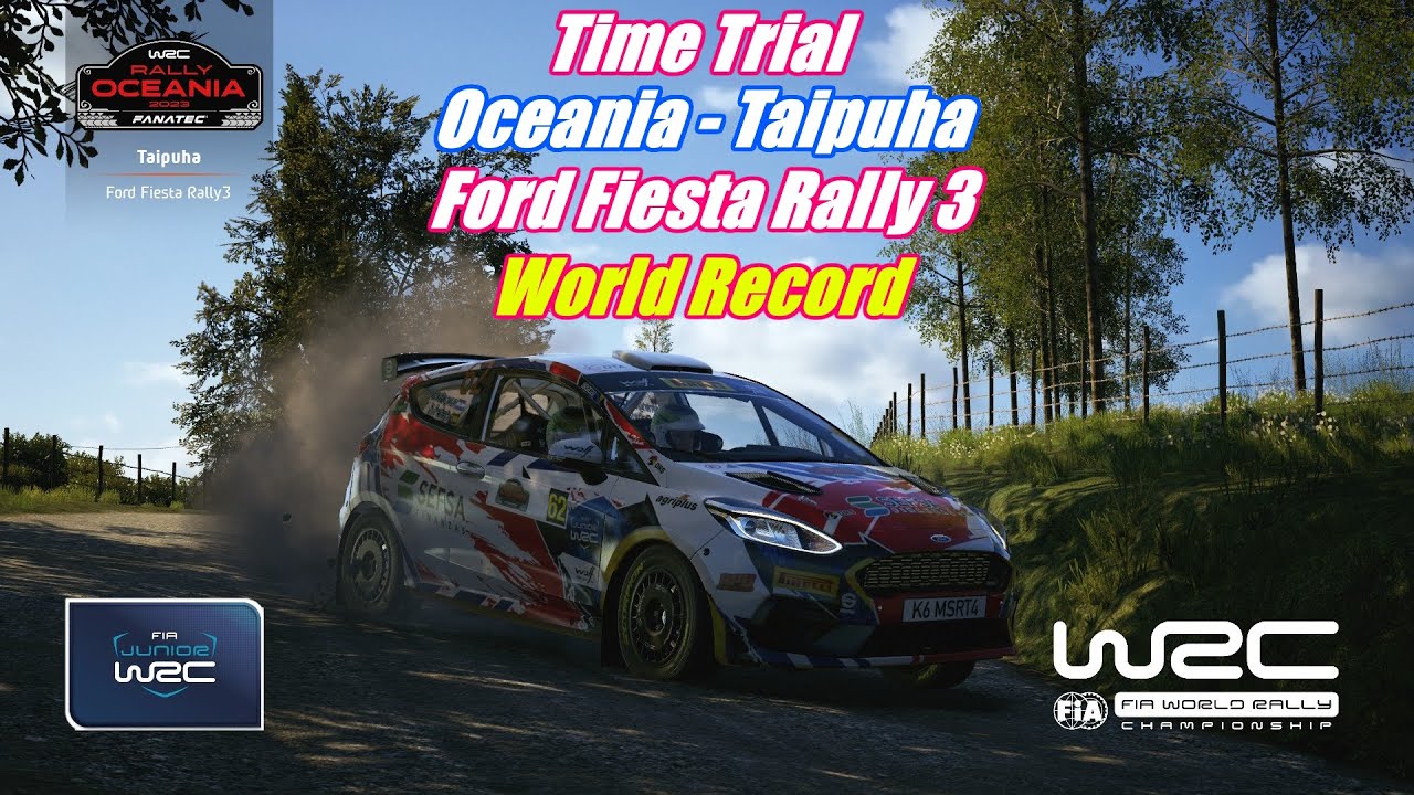 World Record | EA Sports WRC | Oceania - Taipuha | Ford Fiesta Rally 3 | 2k