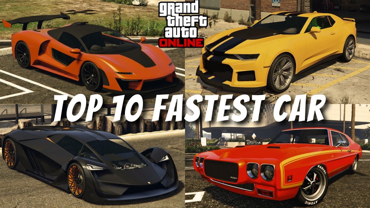 TOP 10 FASTEST CARS in GTA Online 2025 (HSW & Non-HSW) | Best HSW Upgrades & Speed Test (Solo Guide)