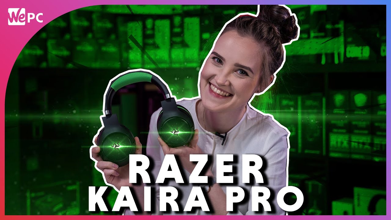 Razer Kaira Pro Wireless Gaming Headphones 2021 Unboxing