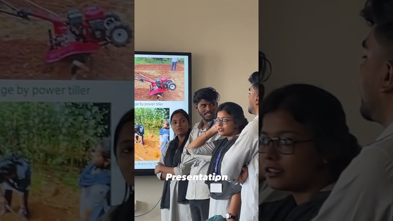 College Presentation 🥲| BSc Agriculture Course & Scope