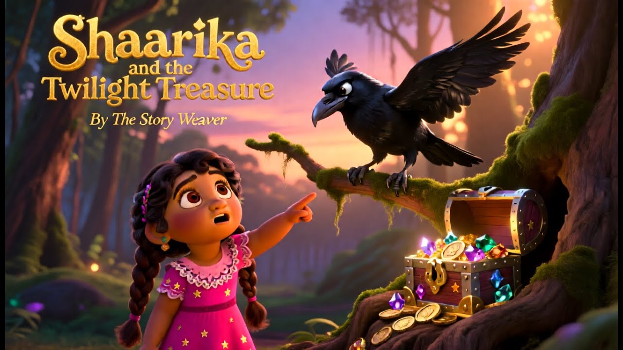 Shaarika & The Twilight Treasure ✨: The Magical Bedtime Story That Reveals True Wealth!
