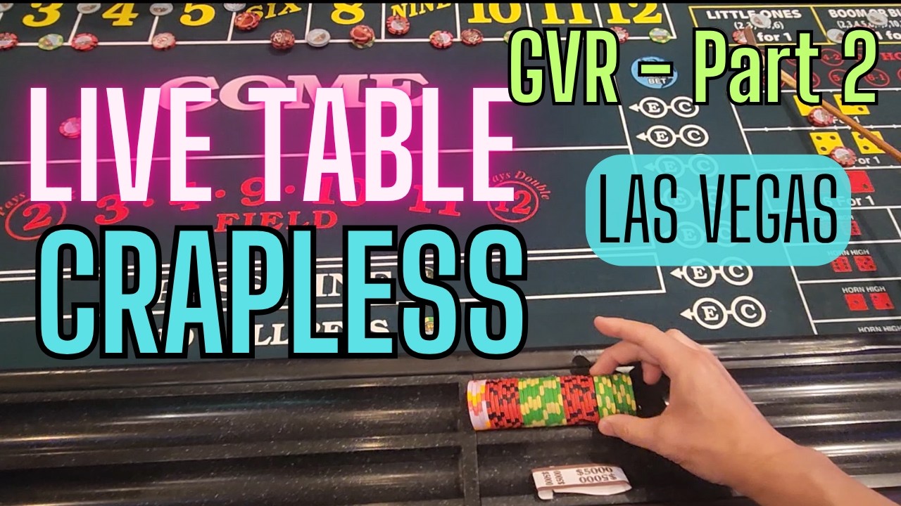 $5000 crapless session at GVR. PART 2 of 3, Trip 29 #craps #vegas #vegasdaytripper