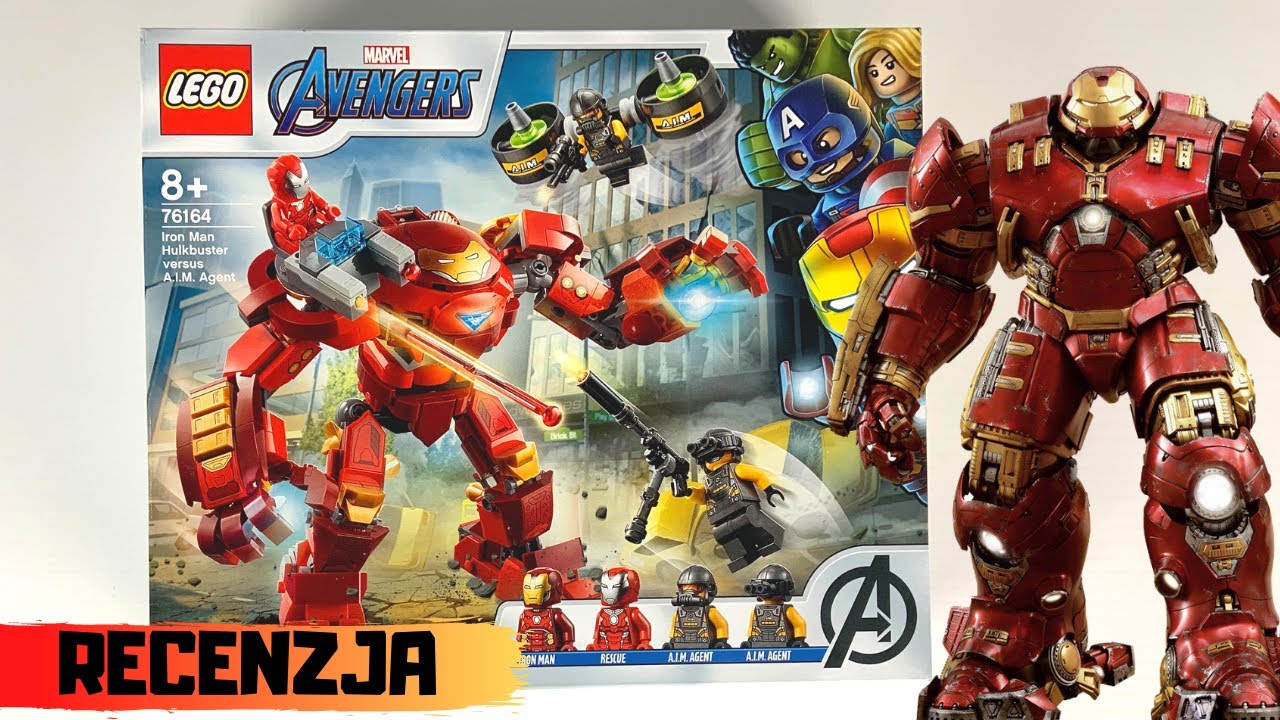 LEGO MARVEL 76164 - HULKBUSTER IRON MANA KONTRA AGENCI A.I.M. - RECENZJA