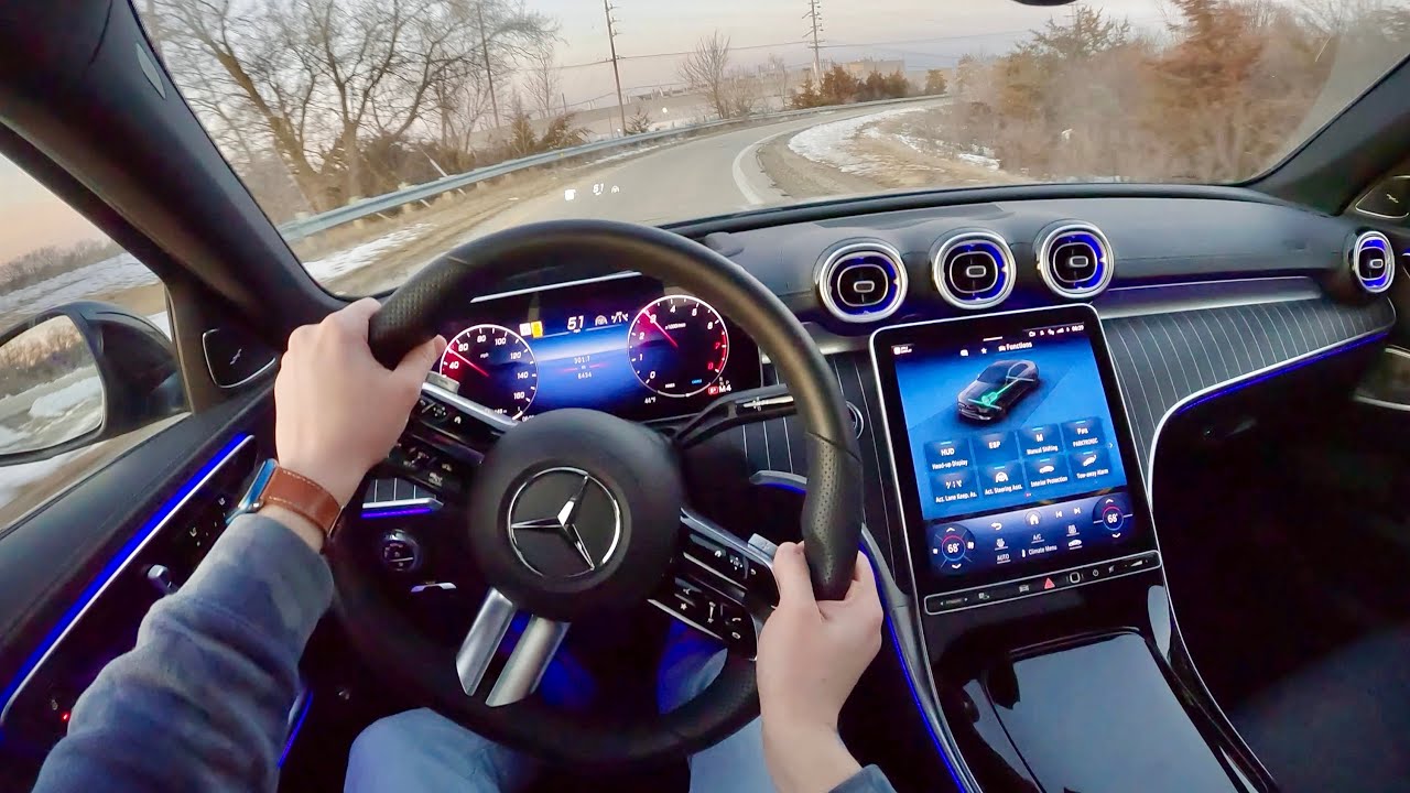 2022 Mercedes-Benz C300 4MATIC Sedan - POV Review