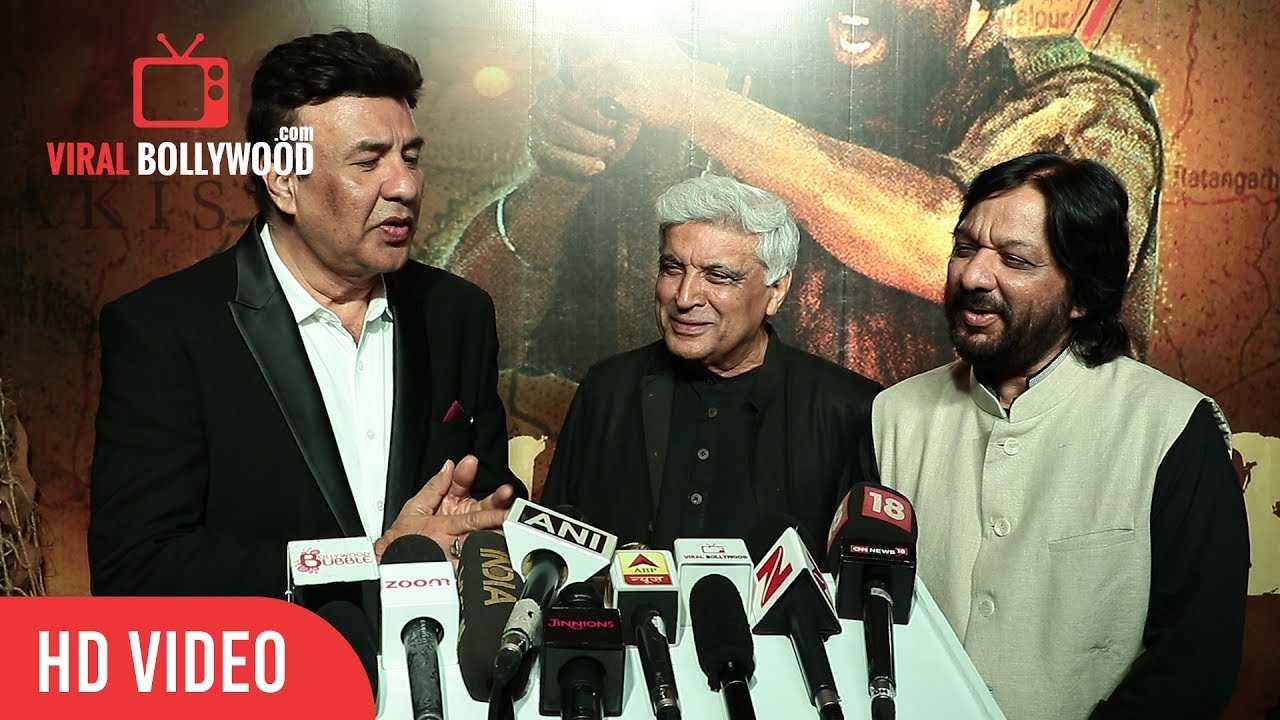 Javed Akhtar, Roop Kumar Rathod And Anu Malik At Border Movie 20 Years Celebrations