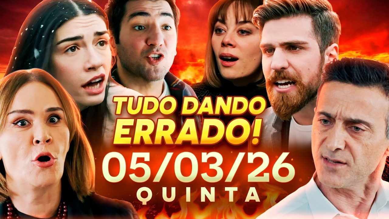 Chamas do Destino - (05/03/26) Capítulo de hoje, Quinta-Feira l Capítulo 44, Record TV, Alev Alev.