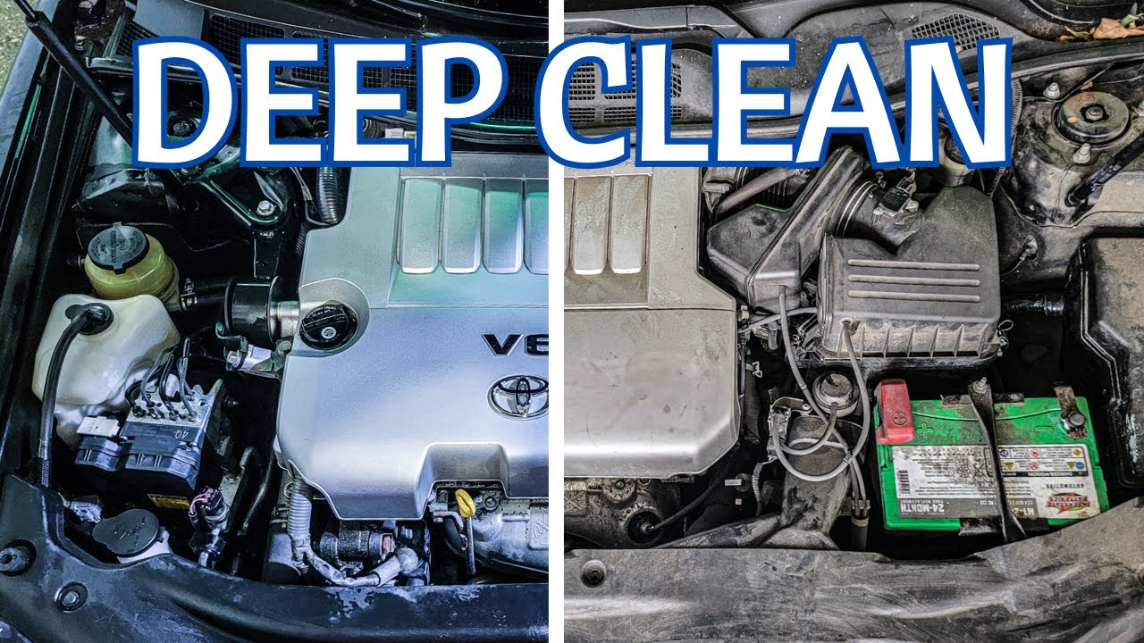 Engine Bay Cleaning ASMR