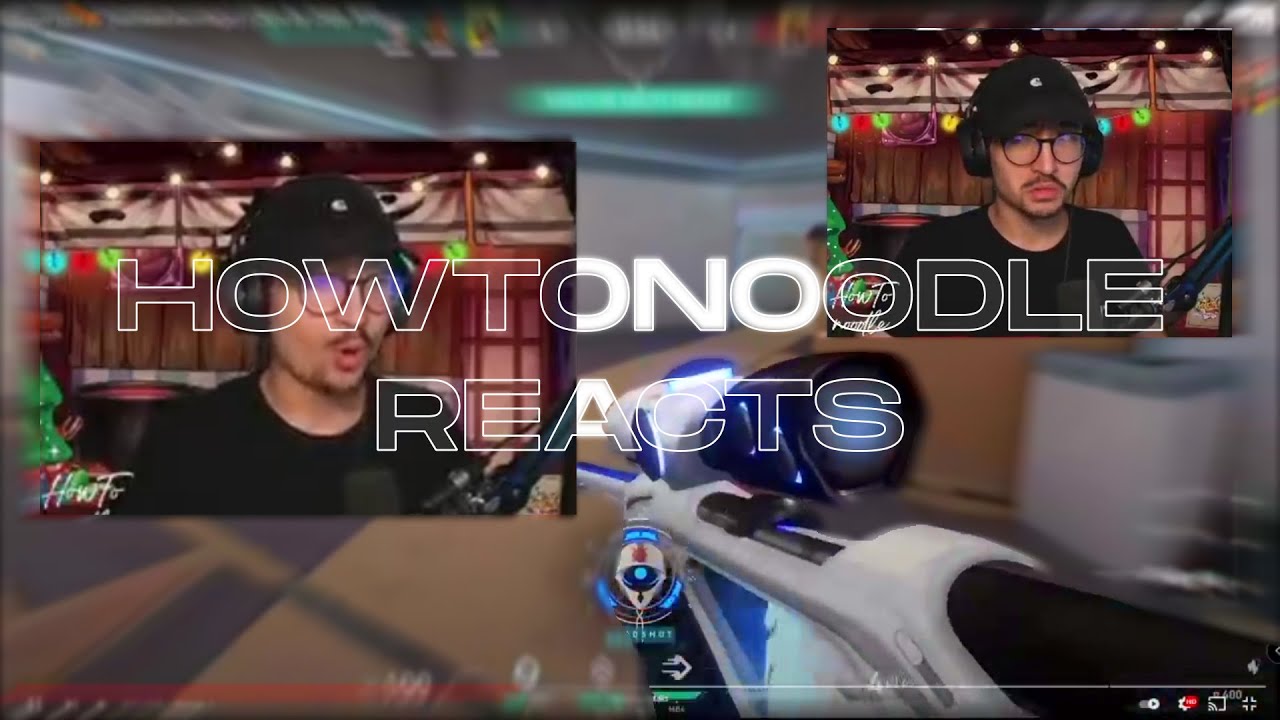 HowToNoodle Reacts To My Valorant Montage