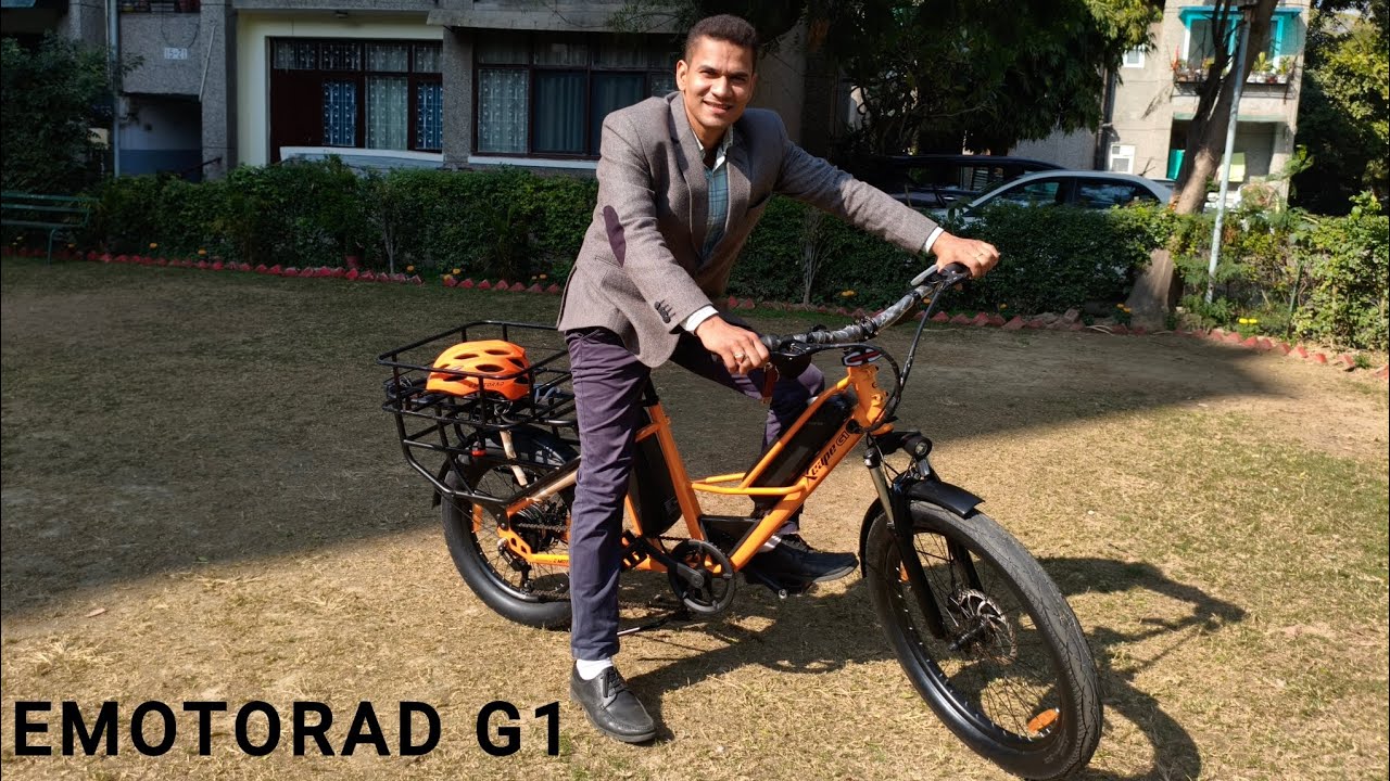 EMOTORAD G1 से होगा खुशहाल जीवन | Double Battery | 100Kms Range #cargo #electric #ebike #emotorad
