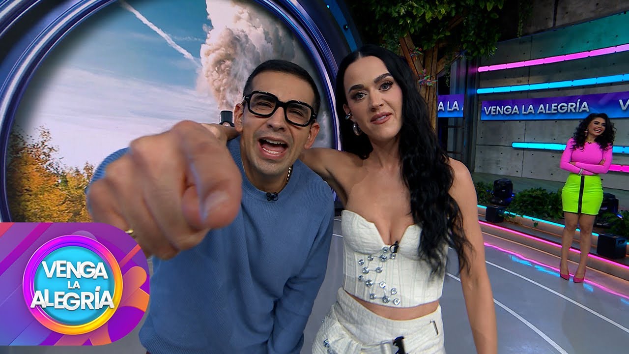 Capi Pérez hizo de las suyas junto a Katy Perry en el Tren del Meme | Venga La Alegría
