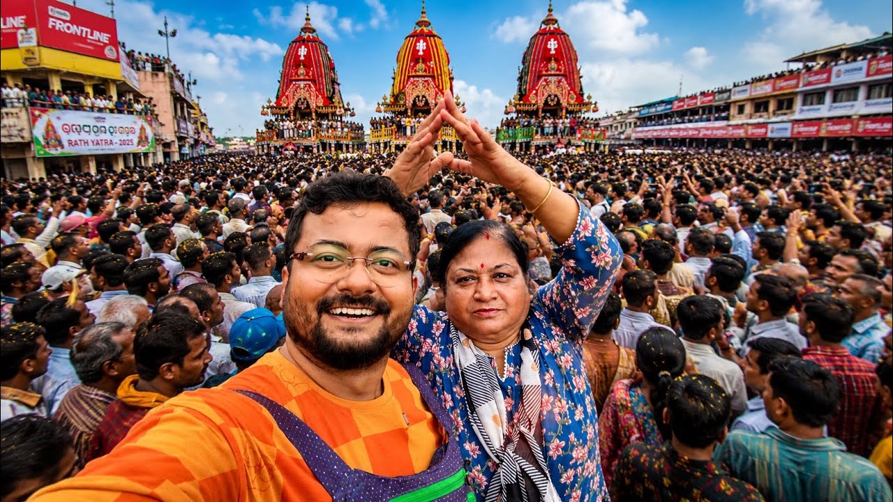 🔴PURI RATH YATRA 2026 জীবনের সেরা অভিজ্ঞতা 😍 Jagannath Rath Yatra 2026 | Puri Odisha