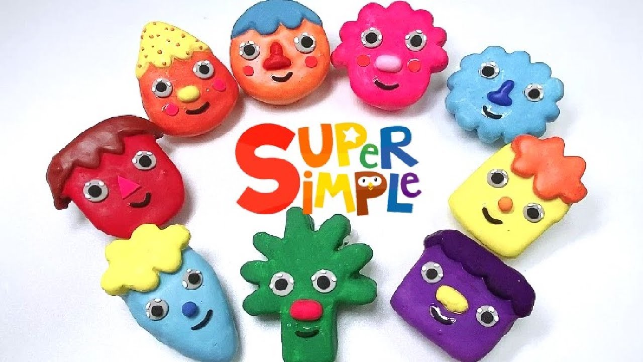 super simple song  plaster clay crack 슈퍼심플송 석고점토부수기ASMR