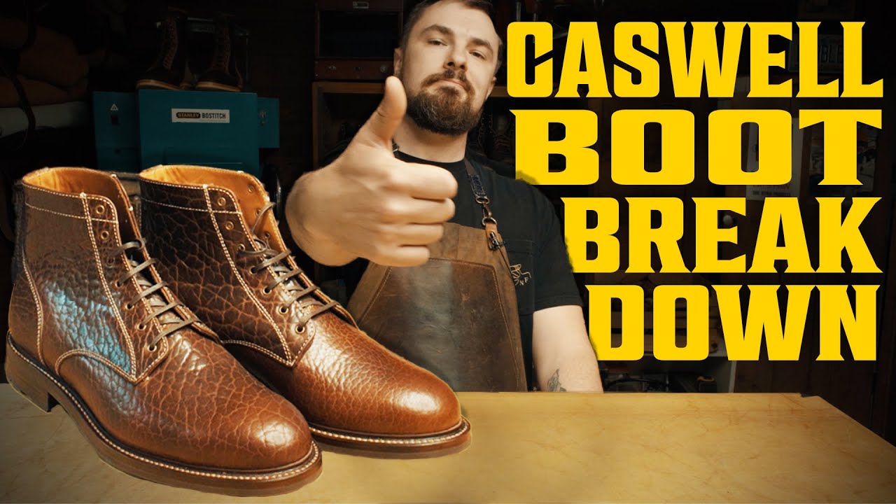 Что внутри этого ботинка Bison от компании CASWELL BOOT? | РАЗБОР