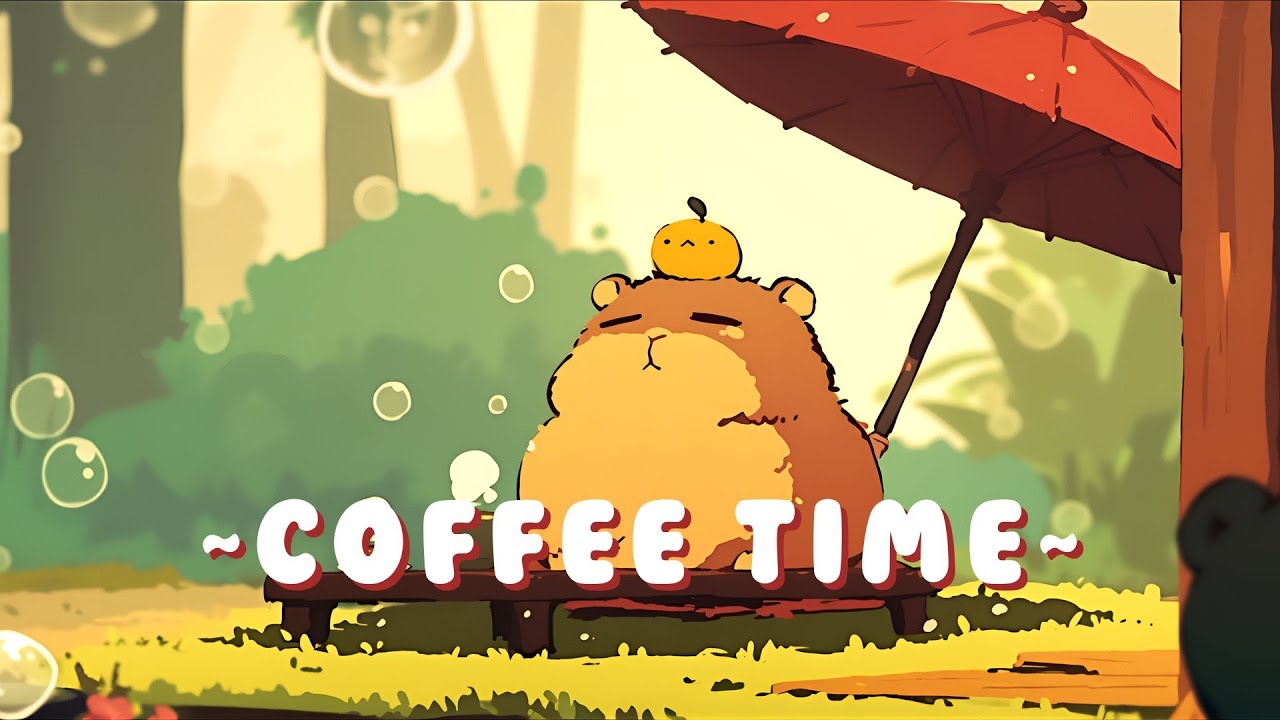 [60 Minutes] Capybara Music Lab | Japanese-inspired Lofi Collection 🦫 🌿 ☕