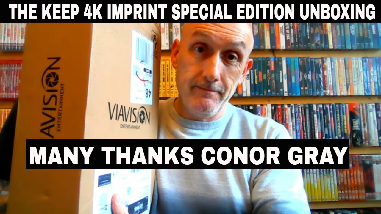 Специальное издание THE KEEP 4K Imprint от Конора Грея. ВАУ!!!!!!