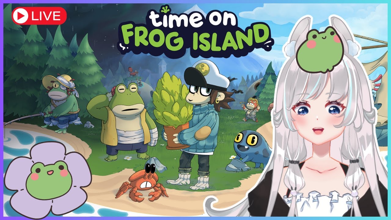 🥕[ Time On Frog Island ] Jalan - Jalan di dunia kodok 🥕