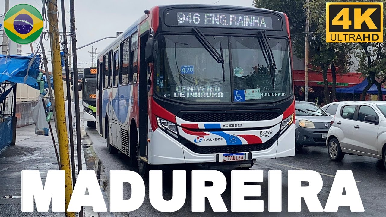 Estação Madureira [Lado Norte] (RJ) - Movimentação de Ônibus #196