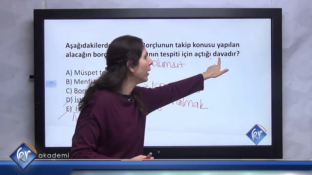 Banka Sınavları İcra İflas Hukuku Test 19 Soru 6