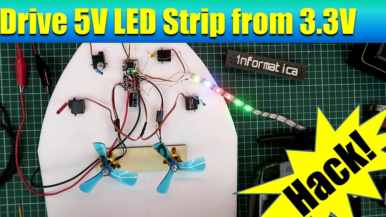 How to Easily Shift 3.3V to 5V for LED Strips: Simple Diode Hack Explained