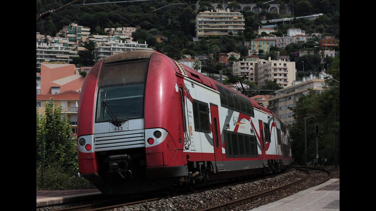 The Red Train - SNCF Z26500 Monégasque à Nice