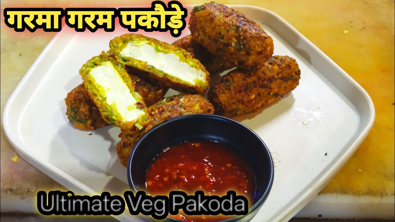 वेज पकौड़ा with पनीर कि रेसिपी | विंटर चाय टाइम स्पेशल रेसिपी 🥰@surendrachef