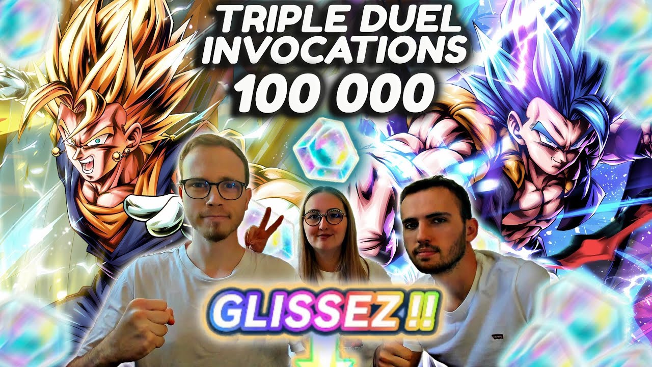 LIVE 🔴 100 000 CC 💎 TRIPLE DUEL INVOCATIONS VEGETTO GOGETA BLUE 6 ANS DB LEGENDS