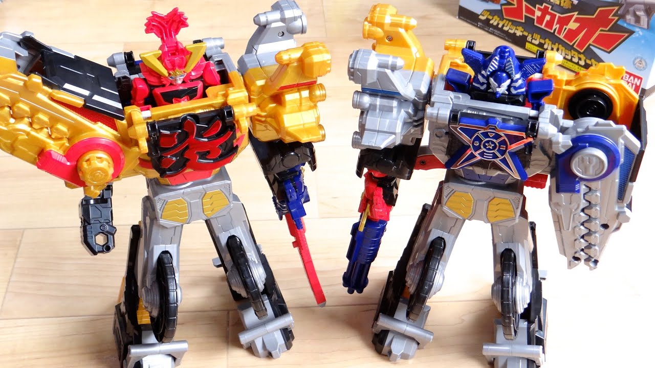 6モード変形・合体！DXツーカイオー ツーカイオーカッタナー & ツーカイオーリッキーセット レビュー！戦艦・ビークル2種・砲台・ロボ2種で遊べる！ツーカイザー専用ロボ ゼンカイジャー