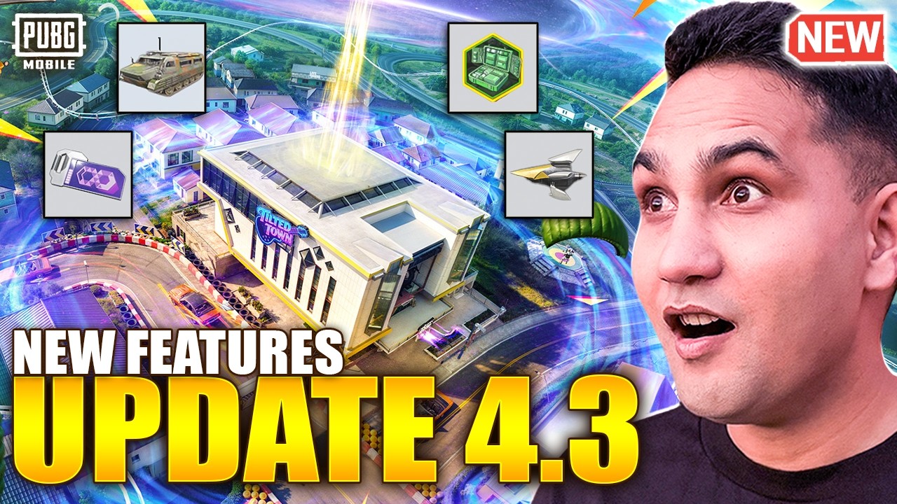 PUBG Mobile 4.3 Update New Features | 4.3 Update Tips And Tricks | PUBG MOBILE | BGMI