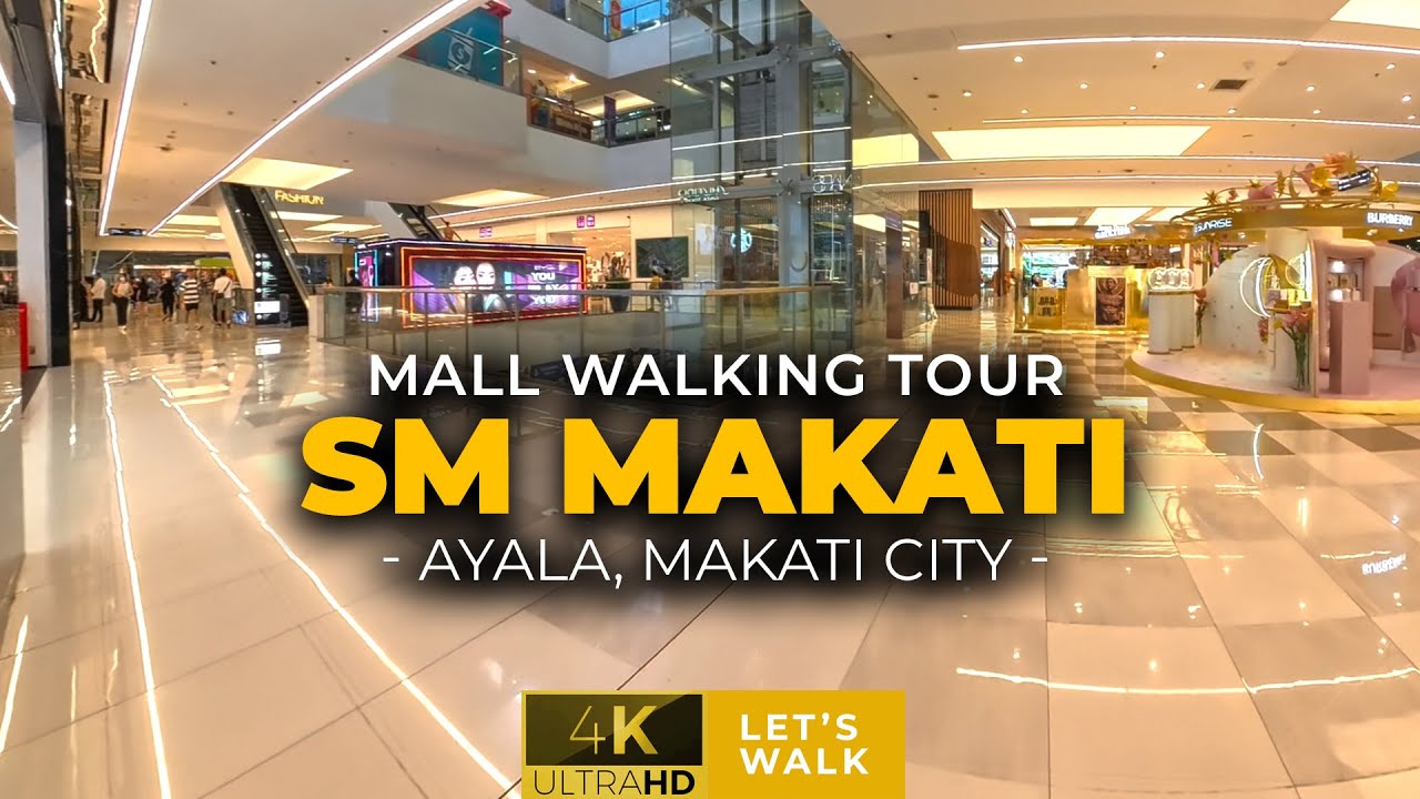 SM Makati Walking Tour 2025 | Afternoon mall stroll in SM Makati Ayala Makati City