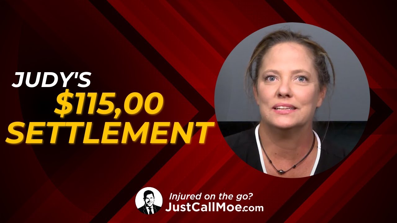 Attorney Moe DeWitt recovered $115,000 for trip and fall victim.