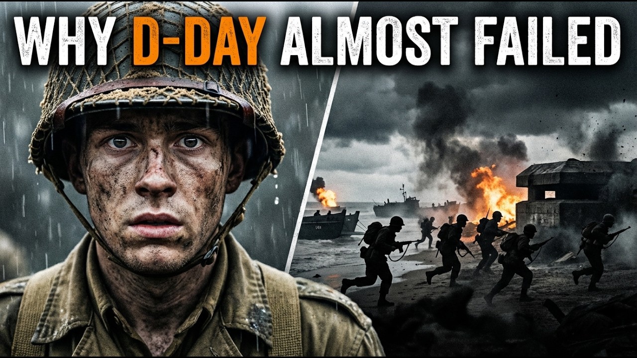 Fall Asleep To | Complete History of Why D-Day Almost Failed — The Untold Story | WW2 Documentary