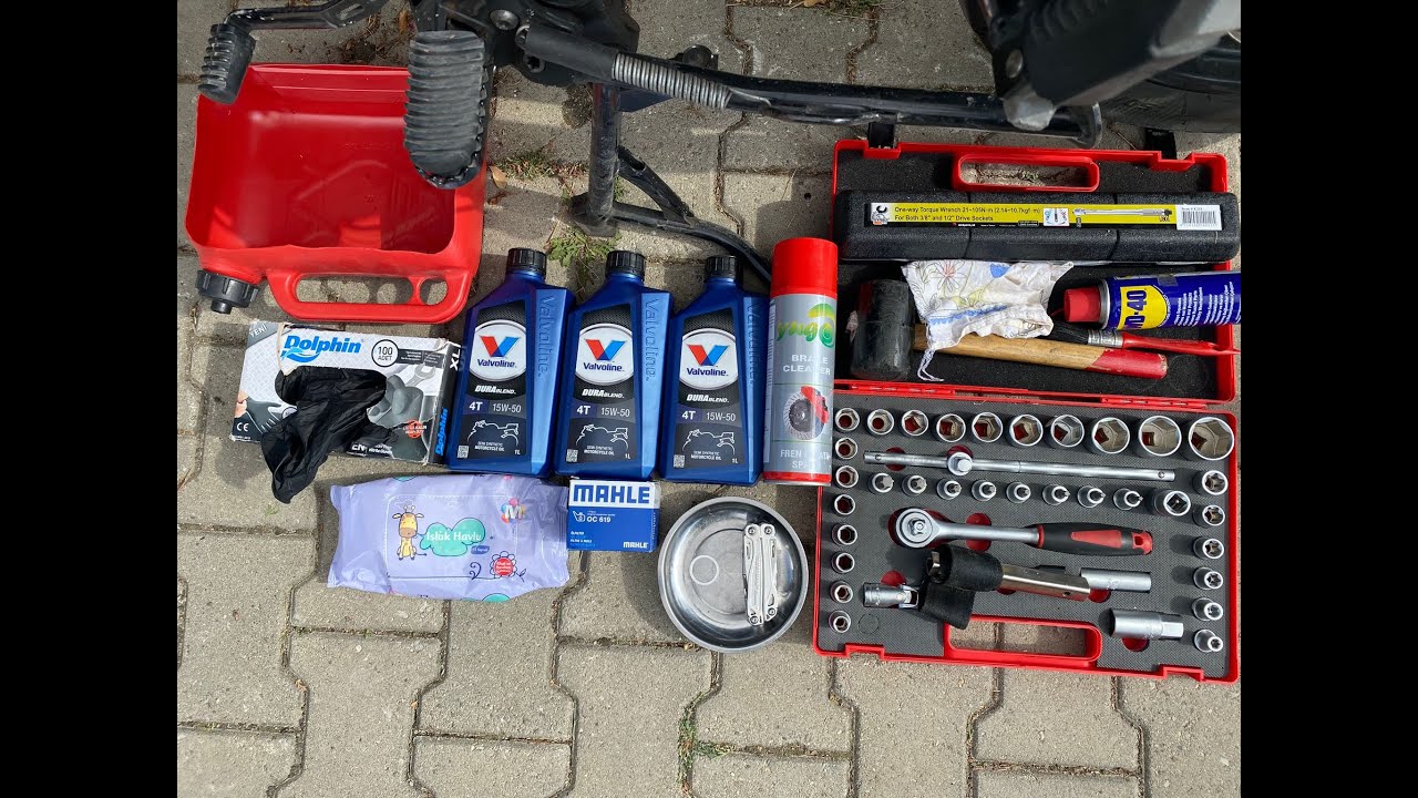 BMW F800 GS  20.000 KM Yağ ve Filtre Değişimi.