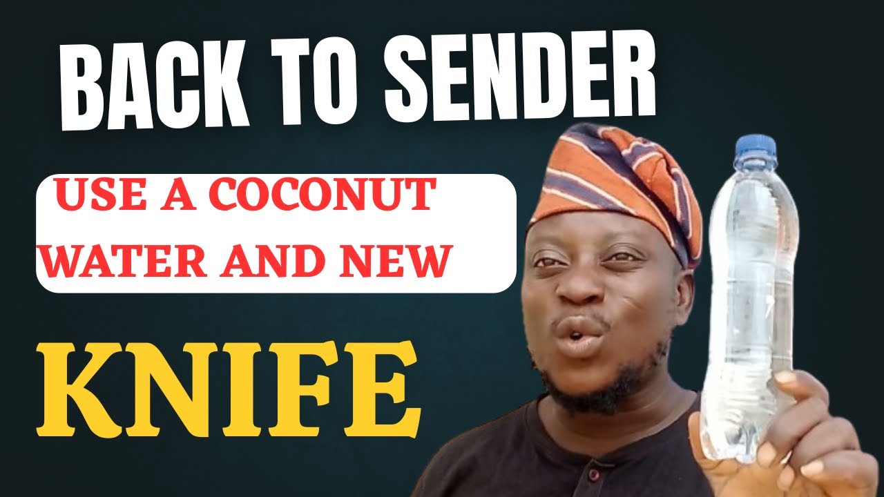 Powerful Knife and Coconut Water Ritual to Defeat Spiritual Enemies//Try IT tONIGHT