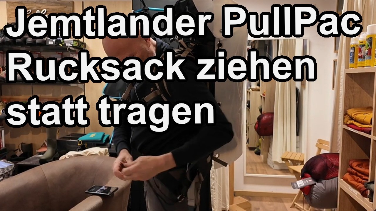 Jemtlander Pullpac 8 Rucksack & Pulka