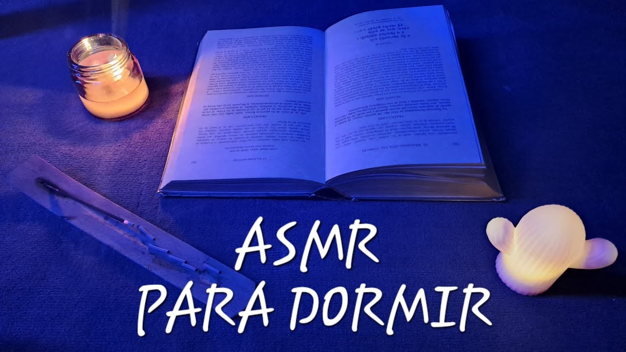 Sonido LIBRO para DORMIR | ASMR RELAJANTE | HOJEAR | sound book to sleep