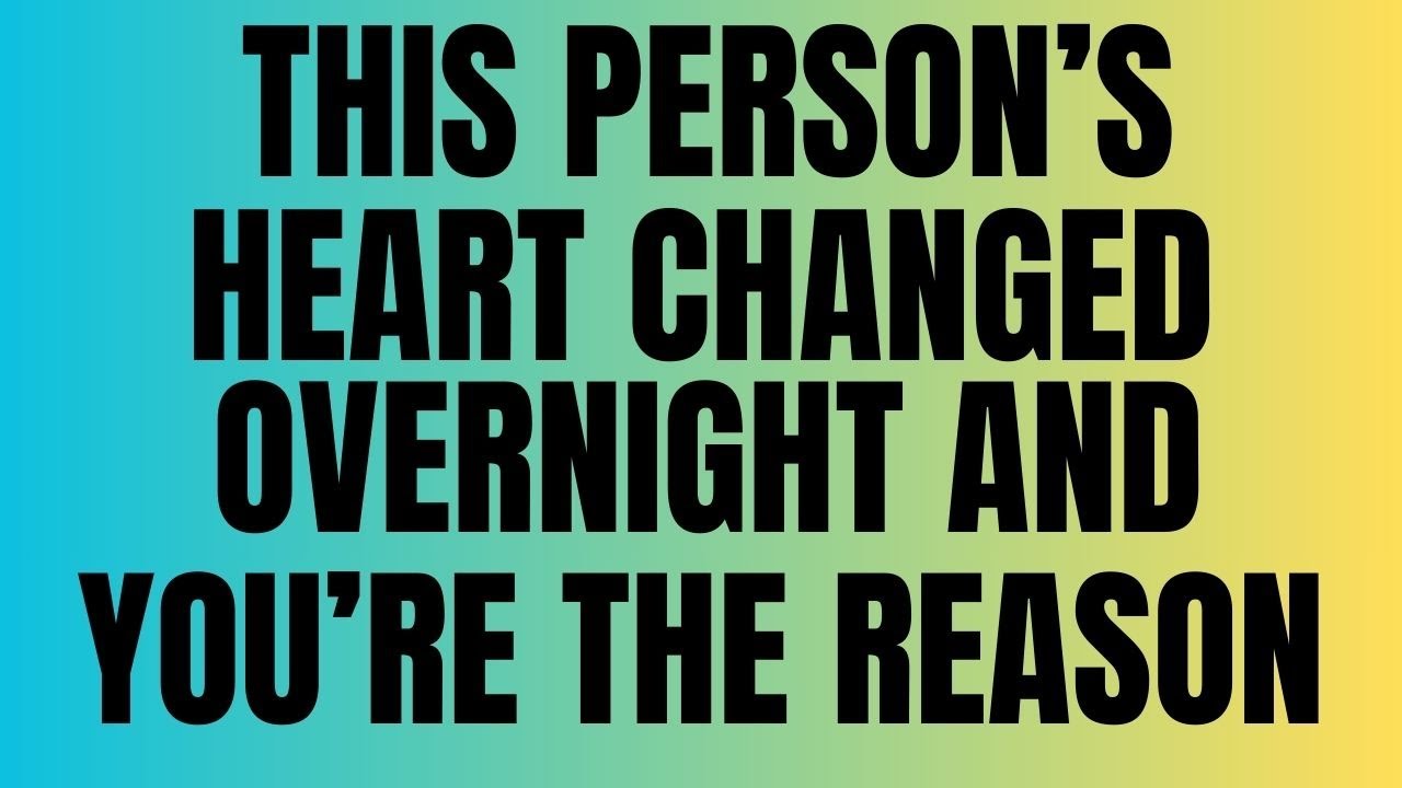 Angels Say: This Person’s Heart Changed Overnight — And You’re the Reason