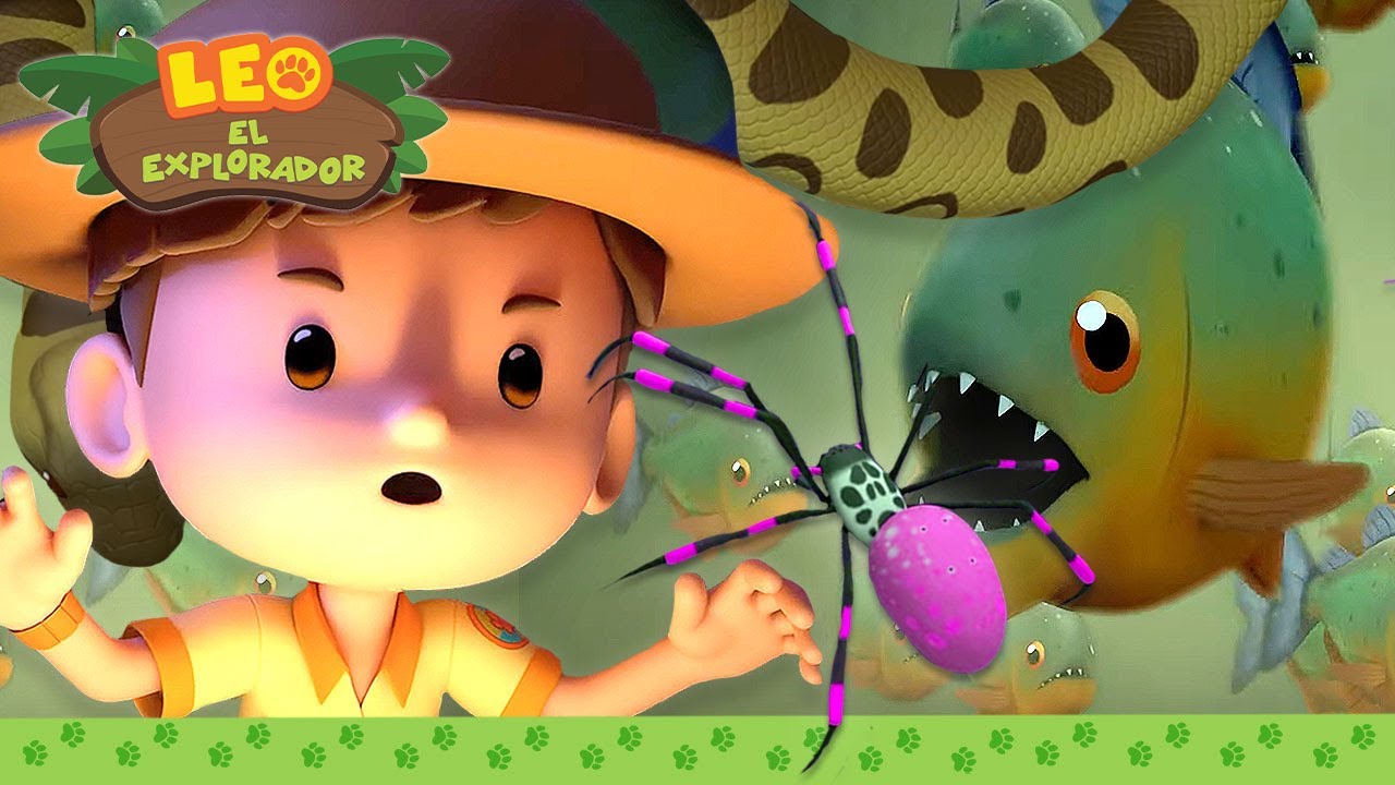 🕷️ ¡ANIMALES ESPANTOSOS! 🐾 Murciélagos vampiros, serpientes, reptiles y más | Leo, el Explorador