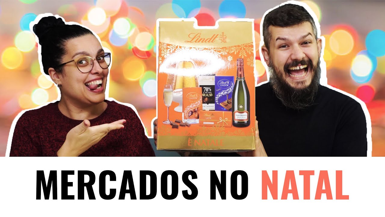 Mercado na Italia Especial de Natal | Escolhendo panettone e cestas de natal