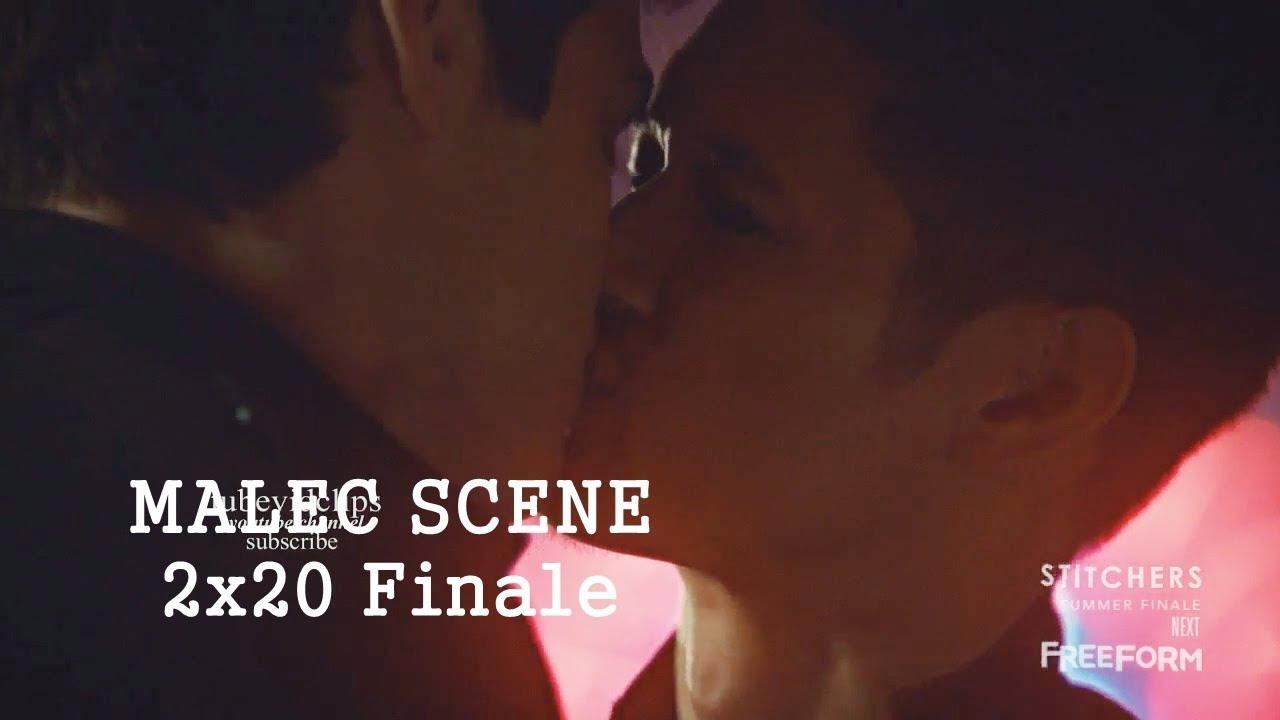 Shadowhunters 2x20  Magnus Alec Kiss & Back Together  Malec Scene Season 2 Episode 20 Finale