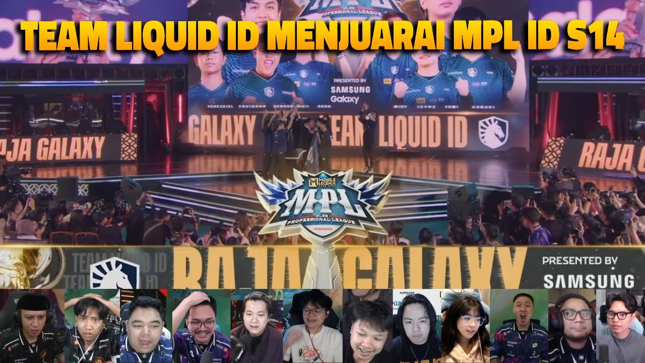 LAHIRNYA JUARA BARU MPL ID S14 ❗REAKSI STREAMER GRAND FINAL RRQ HOSHI VS TLID |  GAME 7