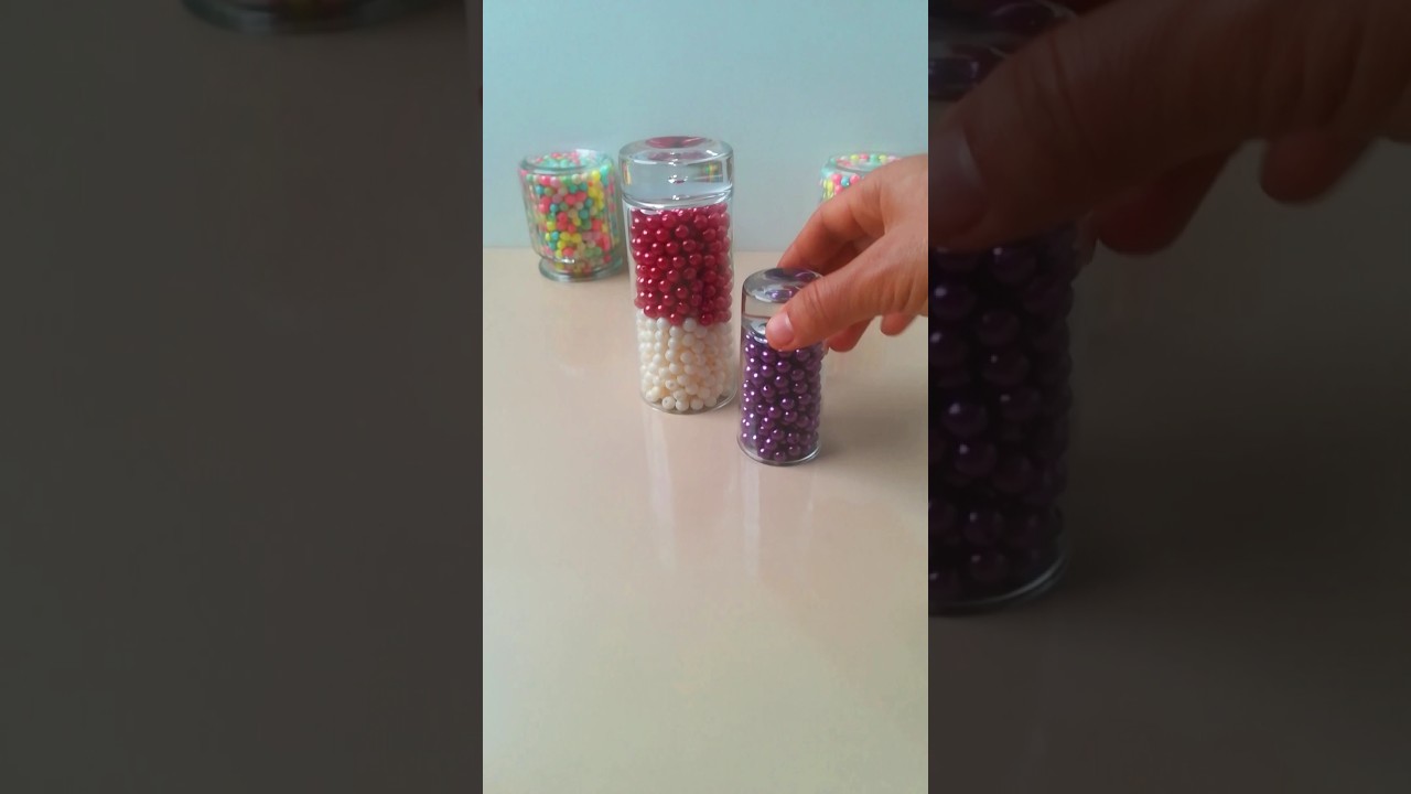 Satisfying Reverse Beads, ASMR,Beads ❤️❤️🌹  #satisfying #asmr #reverse