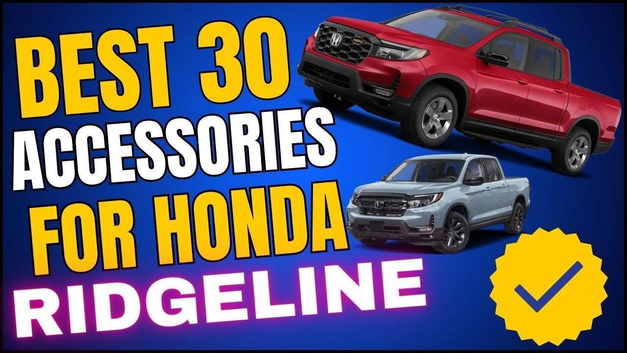 30 Easy Upgrades Mods Accessories For Honda Ridgeline For Interior Exterior Trunk Liners N More