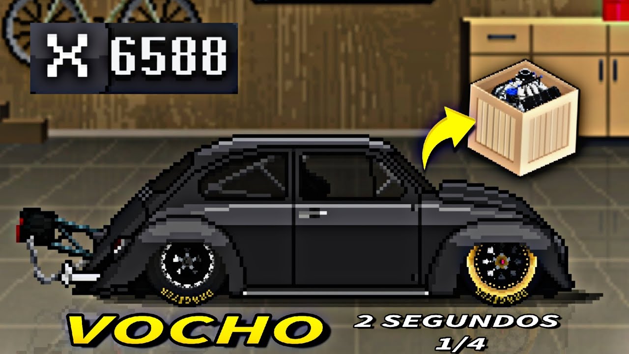 HACIENDO EL VOCHO MAS RAPIDO DEL MUNDO 😱 (+67,000 HP) // Pixel car racer // Pro league