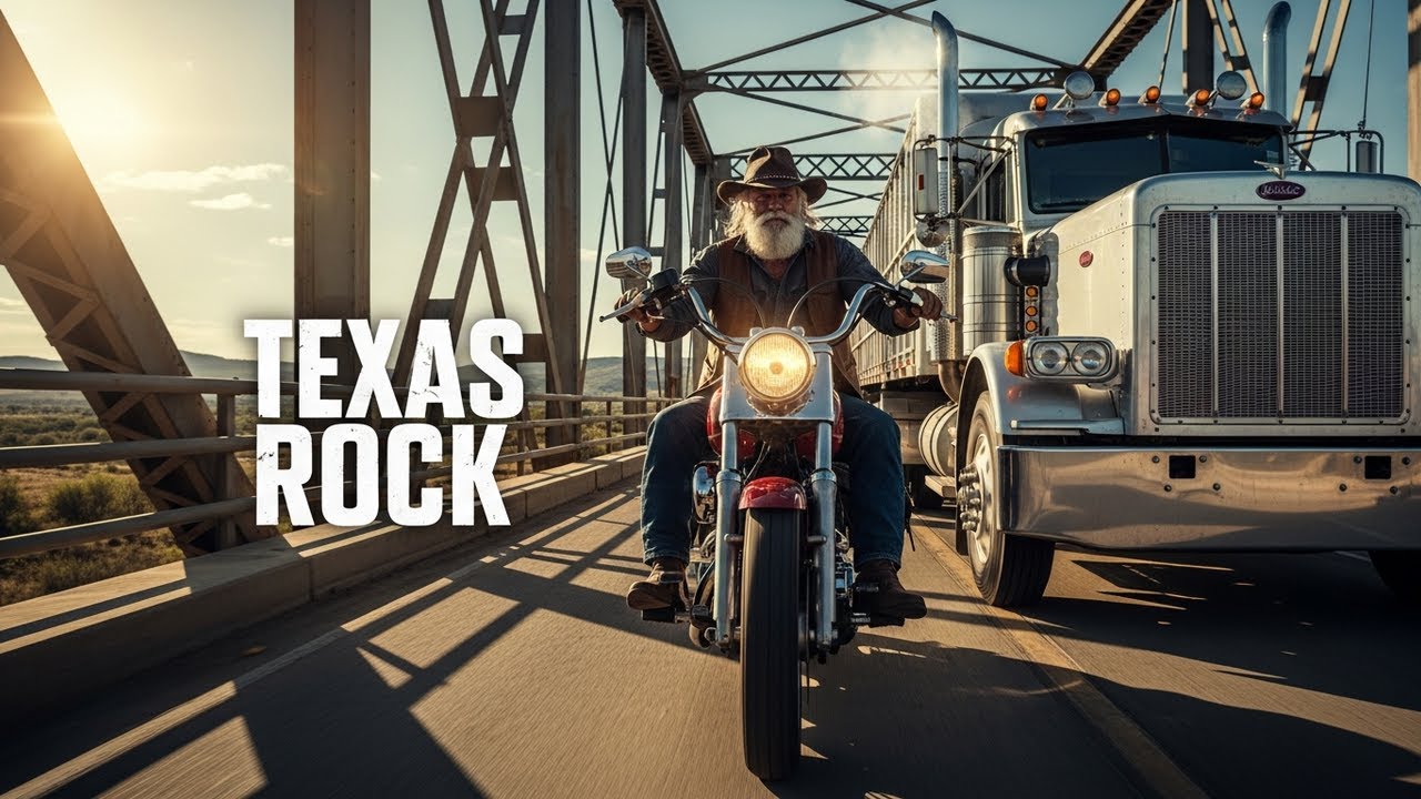 Texas Outlaw Riders Rock – Rebel Biker Anthems & Whiskey Blues Flames