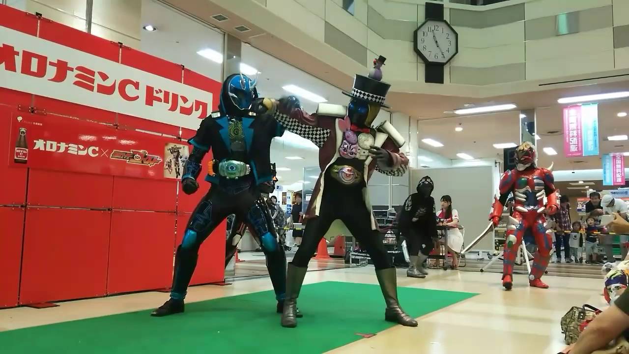仮面ライダーゴーストショー‼ スペクター参戦。オロナミンC協賛
