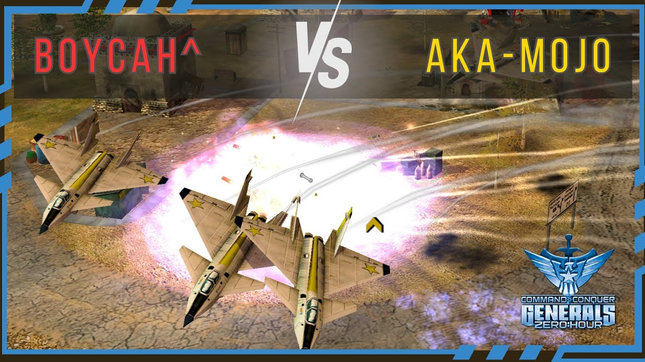 BoYcaH^ vs -aka-mojo - Pro Online Matches [C&C Generals Zero Hour]
